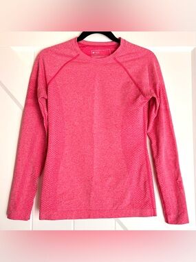 FIGS Pink Salta Seamless Underscrub Top Small